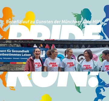 Foto vom Run for Life zeigt unseres Mitarbeitenden, die teilgenommen 2022 haben