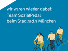 Grafik von Radelnden